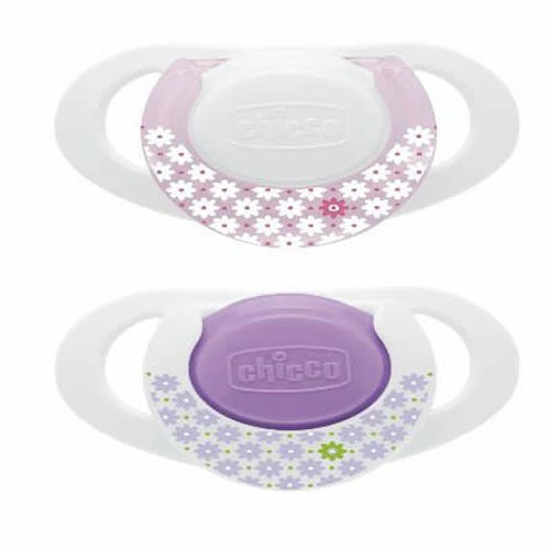 CHUPETE CAUCHO - CHICCO PHYSIO ANATOMICO (0 M+ ROSA 2 U)