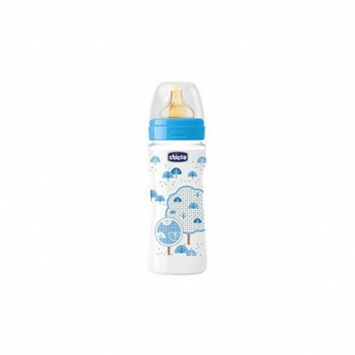 BIBERON PP T CAUCHO - CHICCO FLUJO RAPIDO (4M+ 330 ML UNISEX)