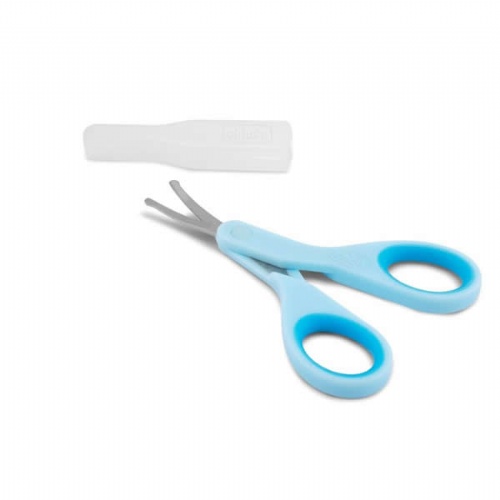 CHICCO TIJERAS SEGURIDAD UÑAS (RECIEN NACIDO AZUL)