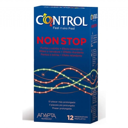 CONTROL LE CLIMAX NON STOP - PRESERVATIVOS (12 U)