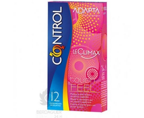 CONTROL LE CLIMAX TOUCH & FEEL - PRESERVATIVOS (12 U)