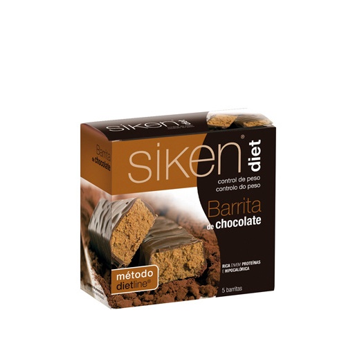 SIKEN DIET BARRITA CHOCOLATE (5 BAR 36 G)