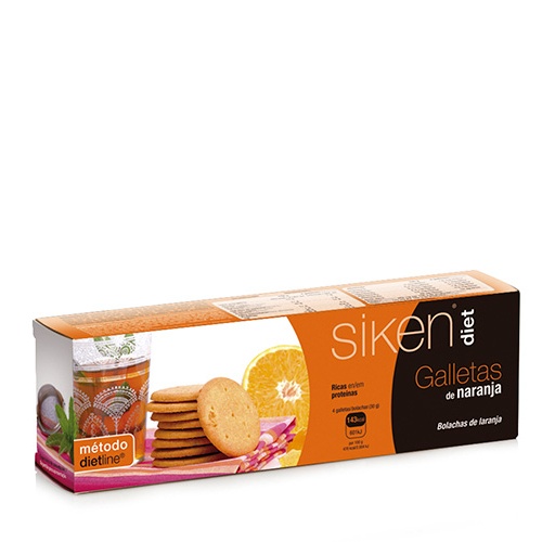 SIKEN DIET GALLETAS DE NARANJA (15 GALLETAS)