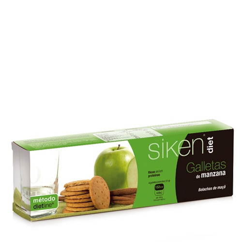 SIKEN DIET GALLETAS DE MANZANA (15 GALLETAS)