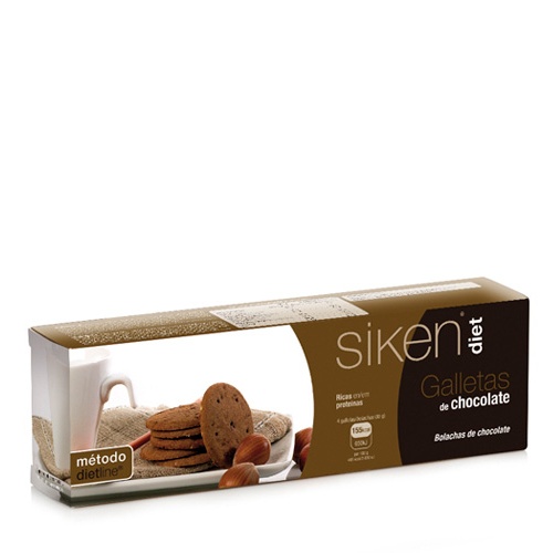SIKEN DIET GALLETAS DE CHOCOLATE (15 GALLETAS)
