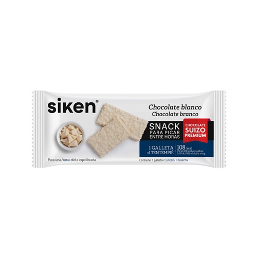 SIKEN FORM GALLETA (CHOCOLATE BLANCO 25 G 1 GALLETA)