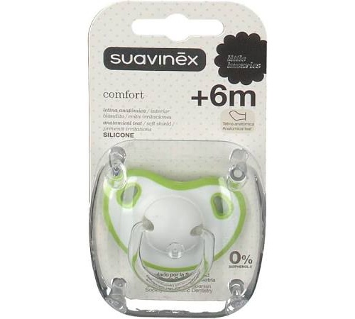 CHUPETE SILICONA T - SUAVINEX COMFORT (+6 M)