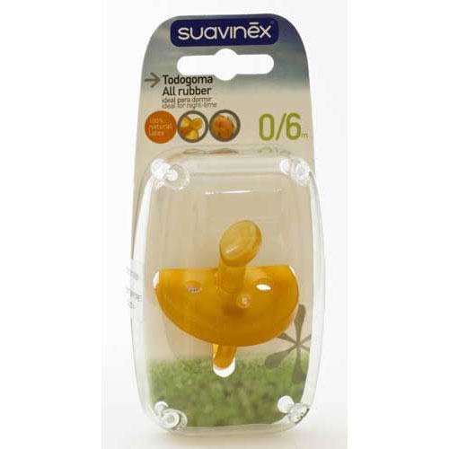 CHUPETE LATEX T ANATOMICA - SUAVINEX TODOGOMA (0-6 M)