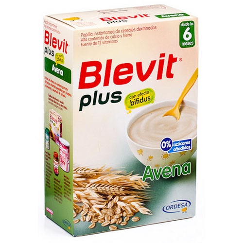 BLEVIT PLUS AVENA 6 MESES (300 G 12 U)