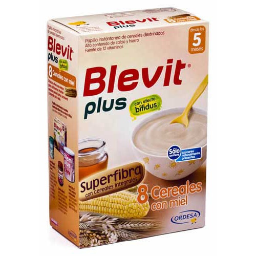 BLEVIT PLUS SUPERFIBRA 8 CEREALES Y MIEL (300 G)