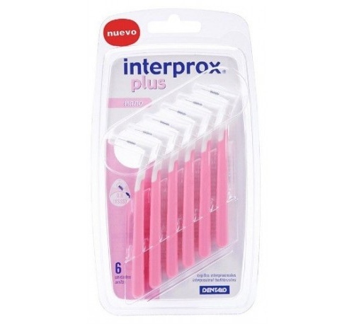 CEPILLO ESPACIO INTERPROXIMAL - INTERPROX PLUS (NANO 6 U)