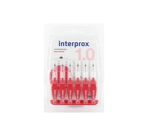 CEPILLO ESPACIO INTERPROXIMAL - INTERPROX (MINI CONICO 6 U)