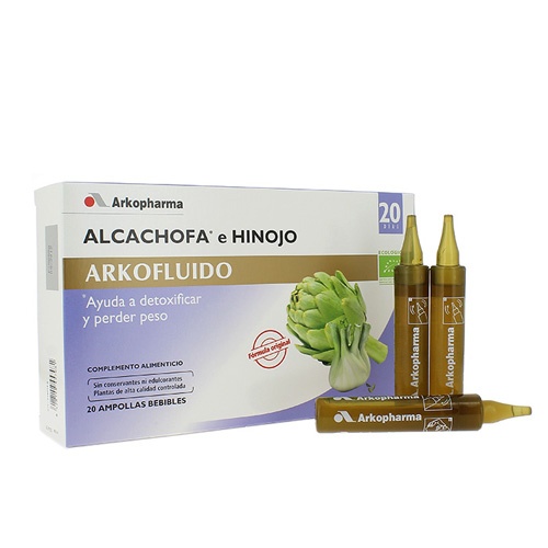 ALCACHOFA E HINOJO ARKO AMP BEBIBLES (20 AMP)