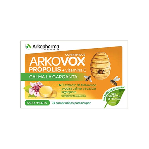 ARKOVOX PROPOLIS + VITAMINA C (20 COMP SABOR MENTA)