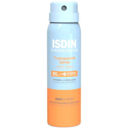 Isdin fotoprotector transparent spray wet skin spf 50  1 envase 100 ml