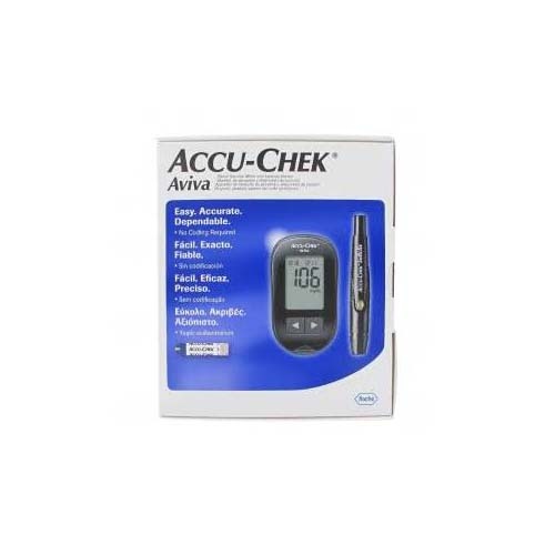 GLUCOMETRO KIT - ACCU-CHEK AVIVA NANO (SIN TIRAS R)