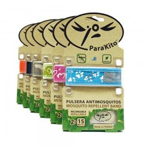 PARA`KITO PULSERA REPELENTE INSECTOS (COULEUR)