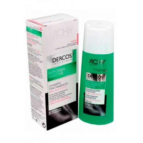 DERCOS TECHNIQUE CHAMPU ANTICASPA SENSIBLE (200 ML)