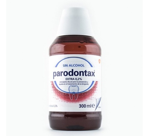 PARODONTAX EXTRA COLUTORIO SIN ALCOHOL - DIGLUCONATO DE CLORHEXIDINA AL 0.2% (300 ML)