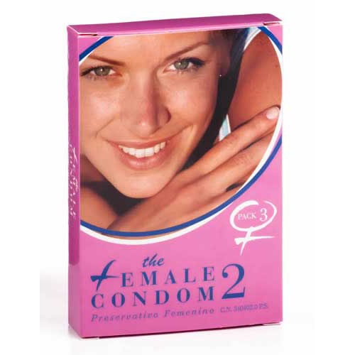 PRESERVATIVO FEMENINO DE NITRILO - THE FEMALE CONDOM 2 (3 U)
