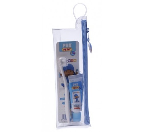 KIT DENTAL NECESER PHB PLUS PETIT (GEL Y CEPILLO)