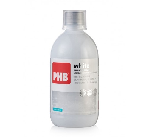 PHB WHITE ENJUAGUE BUCAL (500 ML)