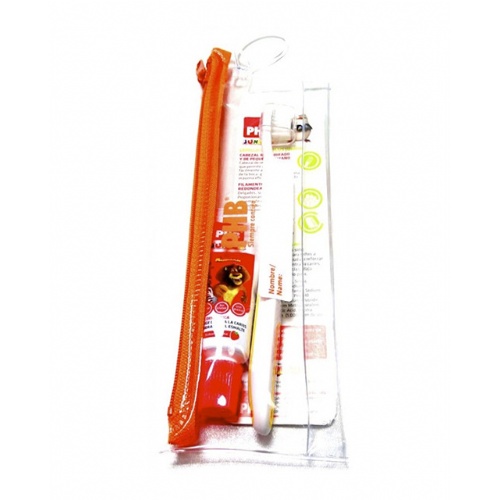 KIT DENTAL NECESER PHB JUNIOR PLUS (PASTA Y CEPILLO)