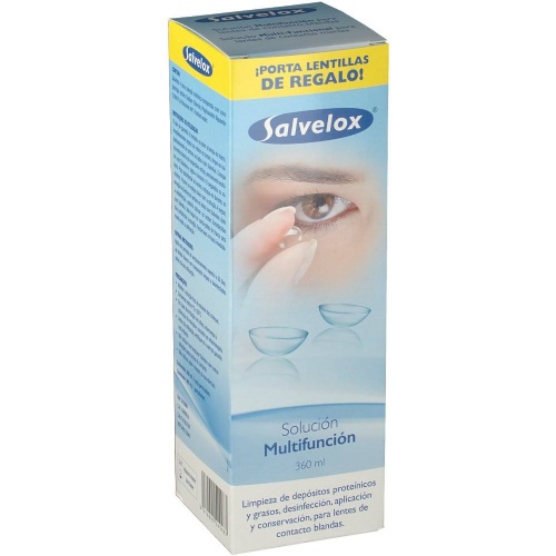 SALVELOX LENTES DE CONTACTO BLANDAS - SOLUCION UNICA (360 ML)