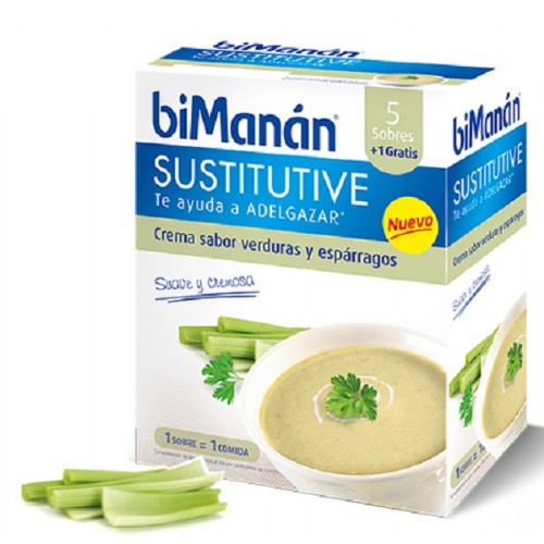BIMANAN CREMA DE VERDURAS (55 G X 6 SOBRES)