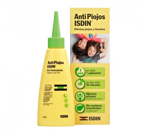 ANTIPIOJOS ISDIN GEL USO HUMANO - PEDICULICIDA (100 ML)