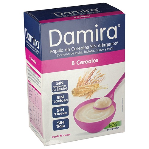 DAMIRA CEREALES SIN GLUTEN 600 GR - Mamá y Bebé