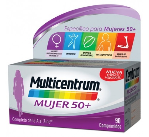 MULTICENTRUM MUJER 50+ (90 COMP)