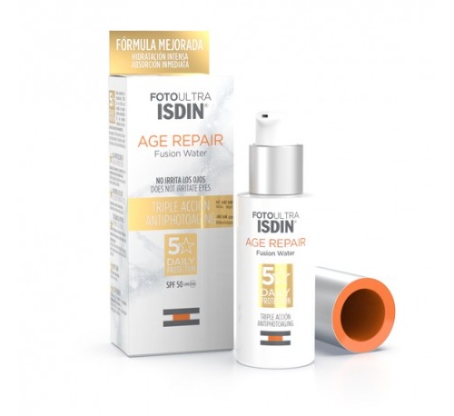 Isdin fotoprotector fusion water magic repair  1 frasco 50 ml