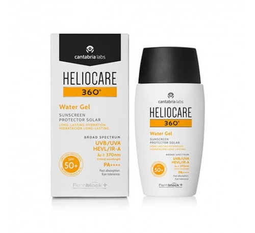 Heliocare 360º spf 50+ water gel hidratacion long-lasting - protector solar (50 ml)