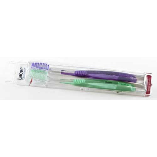 CEPILLO DENTAL ADULTO - LACER (MEDIO DUPLO)