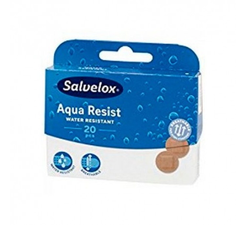 SALVELOX AQUA RESIST - APOSITO ADHESIVO (20 APOSITOS REDONDOS)