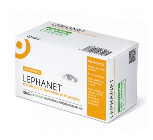LEPHANET TOALLITAS ESTERILES (30 TOALLITAS)