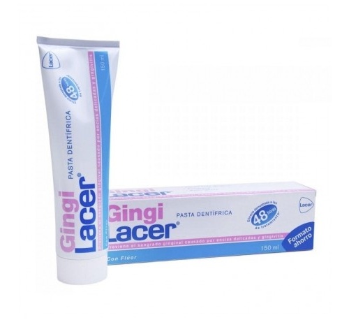 Lacer Pasta Dentrífica Gingi Encías Delicadas Pasta de dientes con flúor  previene el sangrado gingival