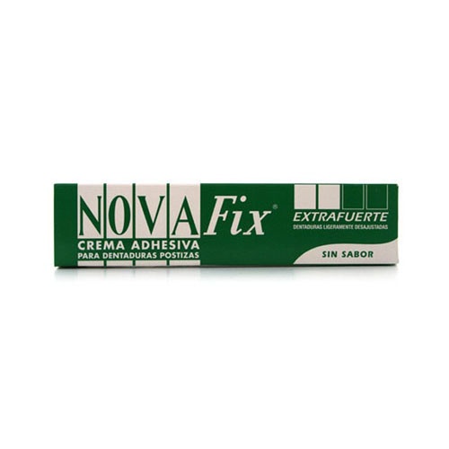 residuo Caducado Crónica NOVAFIX EXTRA FUERTE - ADHESIVO PROTESIS DENTAL (75 G)