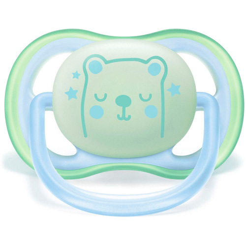 CHUPETE SILICONA - PHILIPS AVENT (0- 6 M 2 U NOCTURNO)
