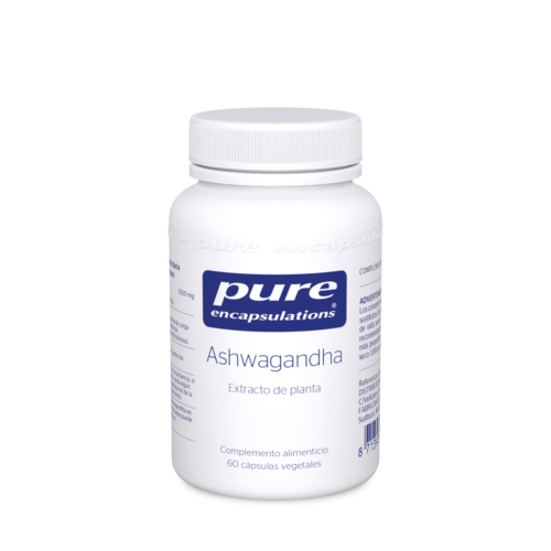 Pure encapsulations ashwagandha (60 capsulas)