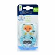 Chupete silicona - dr brown´s prevent classic animal faces (niño 0-6 m t-1)