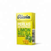 RICOLA PERLAS SIN AZUCAR (LIMON 25 G)