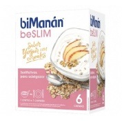 BIMANAN CREMA YOGUR CON CEREALES (312 G 6 SOBRES)