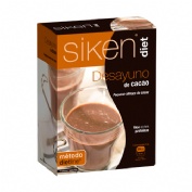 SIKEN DIET DESAYUNO DE CACAO24 G 7 SOBRES