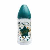 BIBERON PP BOCA ANCHA T SILICONA - SUAVINEX PREMIUM 3 POSICIONES (270 ML)