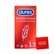 DUREX SENSITIVO SUAVE - PRESERVATIVOS (12 U)