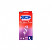 DUREX SENSITIVO CONTACTO TOTAL - PRESERVATIVOS (6 U)
