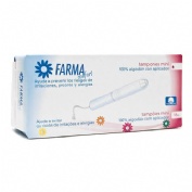 TAMPONES 100%ALGODON - FARMACONFORT (MINI 18 U)