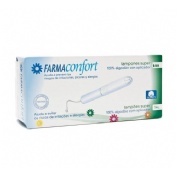 TAMPONES 100%ALGODON - FARMACONFORT (SUPER 14 U)